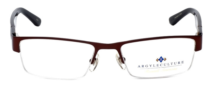 Argyleculture Designer Eyeglasses Parker in Brown :: Progressive