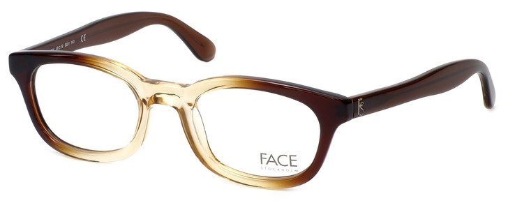 FACE Stockholm Busy 1316-9201 Designer Eyeglasses in Brown Beige :: Progressive
