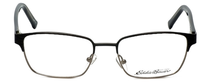 Eddie Bauer Designer Eyeglasses EB8347-Black-Grain in Black-Grain 53mm :: Progressive