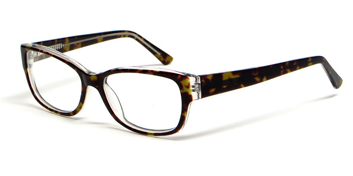 Calabria Vivid Designer Reading Glasses H5685 in Tortoise Crystal