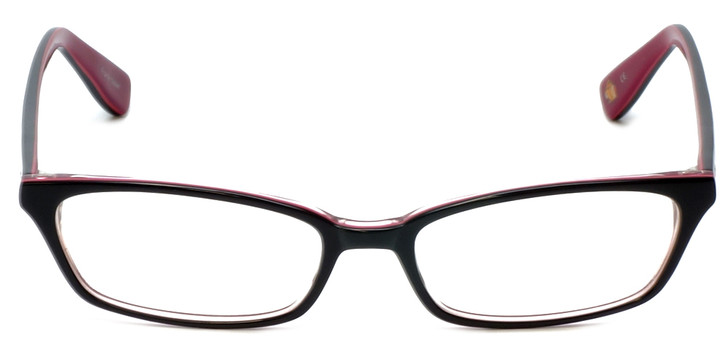 Paul Smith Designer Eyeglasses PS275-OXM in Black Red 50mm :: Progressive