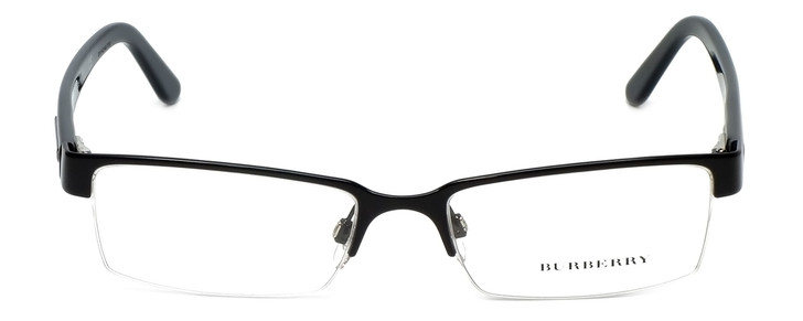 Burberry Designer Eyeglasses B1156-1001 in Black 52mm :: Progressive