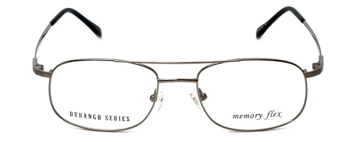 Silver Dollar Designer Eyeglasses Abbott in Gunmetal 54mm :: Progressive