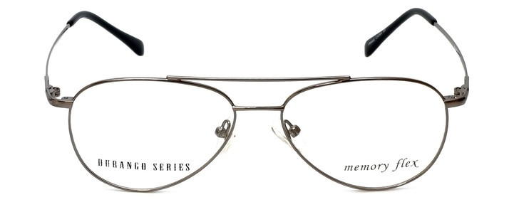 Silver Dollar Designer Eyeglasses Gunnison in Gunmetal 54mm :: Progressive