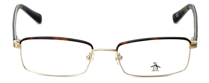 Original Penguin Designer Eyeglasses The Granger in Gold 53mm :: Progressive