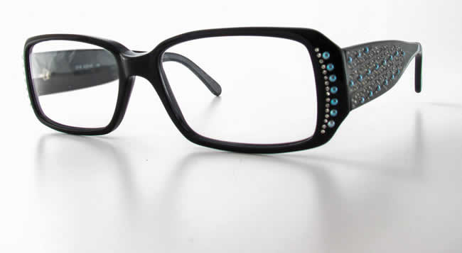 Assoluto Designer Eyeglasses D16 in Black :: Rx Bi-Focal