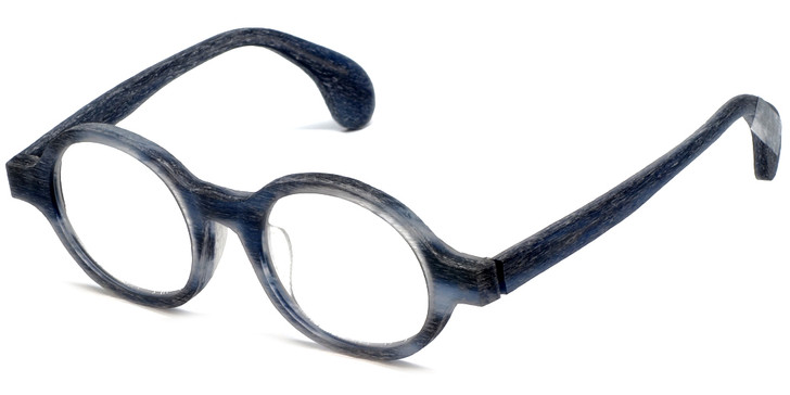 Calabria Designer Eyeglasses Calabria 856 Blue :: Rx Bi-Focal