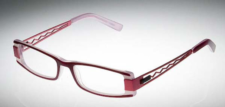 Calabria Designer Eyeglasses 809 Wine :: Rx Bi-Focal