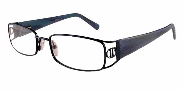 Calabria Designer Eyeglasses 826 Blue :: Rx Bi-Focal