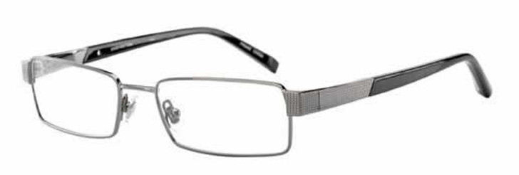 Jones NY Designer Eyeglasses J322 in Gunmetal :: Rx Bi-Focal