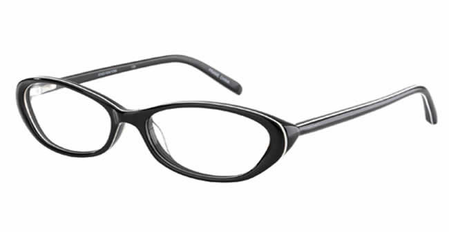 Jones NY Designer Eyeglasses 716 in Black :: Rx Bi-Focal