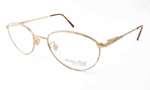Marcolin Designer Eyeglasses 6362 in Antique-Gold :: Rx Bi-Focal