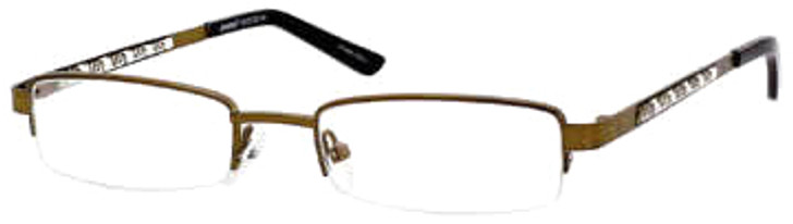 Seventeen Designer Eyeglasses 5310 in Brown :: Rx Bi-Focal