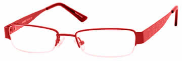 Seventeen Designer Eyeglasses 5338 in Burgundy :: Rx Bi-Focal