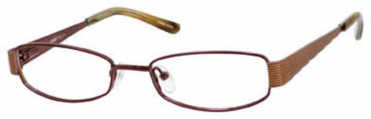 Seventeen Designer Eyeglasses 5374 in Light Brown :: Rx Bi-Focal