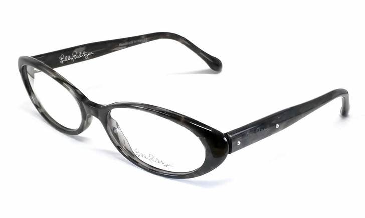 Lilly Pulitzer Designer Eyeglasses Lynne in Black :: Rx Bi-Focal
