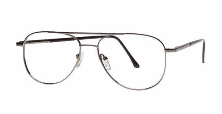 Jubilee 5604 Designer Eyeglasses in Gun :: Rx Bi-Focal