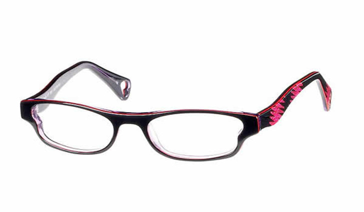 Betsey Johnson Designer Eyeglasses Raven :: Rx Bi-Focal