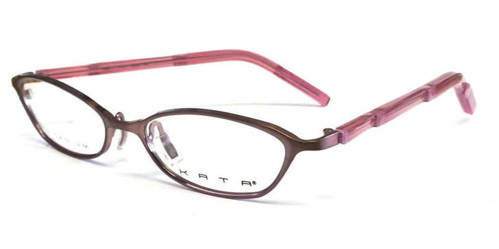 Kata Designer Eyeglasses 116 Tier in Rose :: Rx Bi-Focal