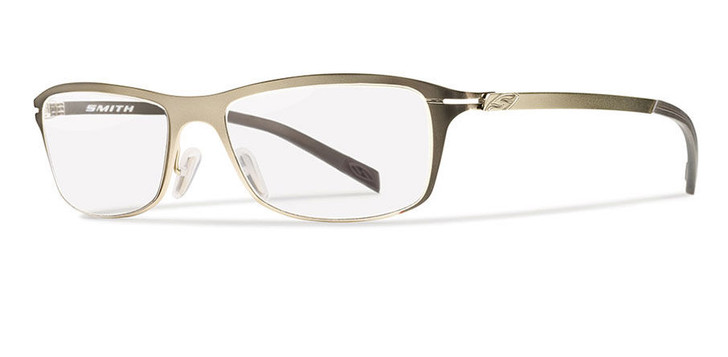 Smith Optics Designer Optical Eyewear Emery in Matte Gold :: Rx Bi-Focal