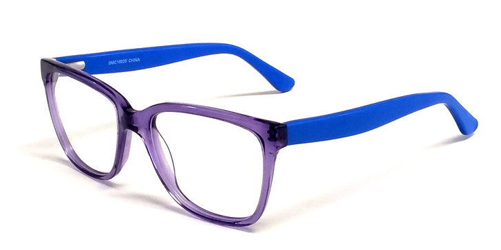 Calabria Vintage Eyewear Collection 5431 in Violet-Blue :: Rx Bi-Focal