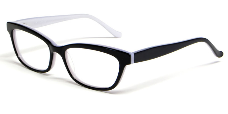 Calabria Viv 816 Designer Eyeglasses in Black Pearl :: Rx Bi-Focal