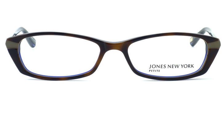 Jones NY Designer Eyeglasses J209 in Tortoise-Purple :: Rx Bi-Focal