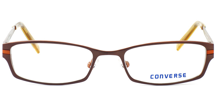 Converse Grab Designer Eyeglasses in Dark Brown :: Rx Bi-Focal