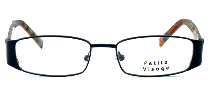 Visage Petite Designer Eyeglasses 100 in Black :: Rx Bi-Focal
