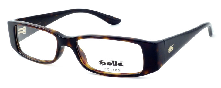 Bollé Louvres Designer Eyeglasses in Dark Demi Tortoise :: Rx Bi-Focal