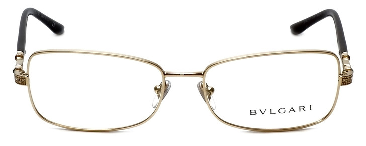 Bvlgari Designer Eyeglasses 2142B-278 in Gold 54mm :: Rx Bi-Focal