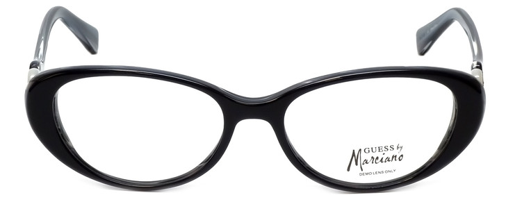 Guess by Marciano Designer Eyeglasses GM185-BKWT in Black-White :: Rx Bi-Focal