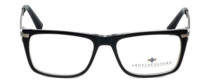 Argyleculture Designer Eyeglasses Coltrane in Black :: Rx Bi-Focal