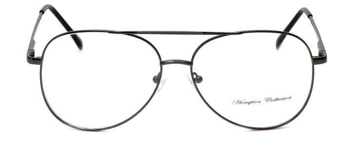 Hampton Collection Designer Eyeglasses HN2206 in Gunmetal 60mm :: Rx Bi-Focal