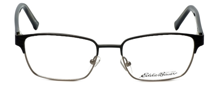 Eddie Bauer Designer Eyeglasses EB8347-Black-Grain in Black-Grain 53mm :: Rx Bi-Focal