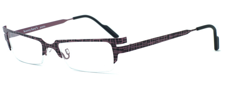 Harry Lary's French Optical Eyewear Scotchy in Black & Purple (569)