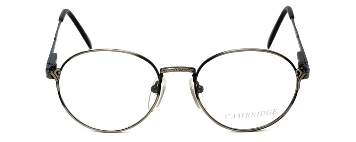 Regency Designer Eyeglasses Cambridge in Antique Silver 50mm :: Rx Bi-Focal