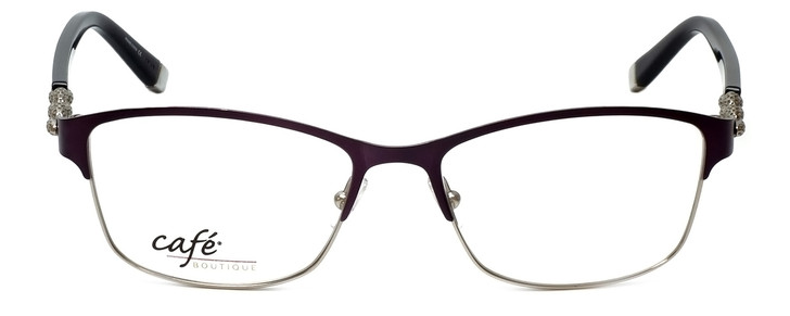 Silver Dollar Designer Eyeglasses CB1013 in Amethyst 52mm :: Rx Bi-Focal