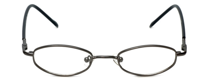 FlexPlus Collection Designer Eyeglasses Model 96 in Gunmetal 43mm :: Rx Bi-Focal
