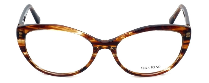 Vera Wang Designer Eyeglasses V351 in Brown 55mm :: Rx Bi-Focal