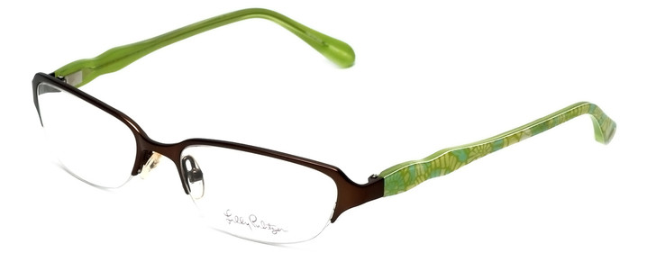 Lilly Pulitzer Designer Eyeglasses Jade in Brown 50mm :: Custom Left & Right Lens