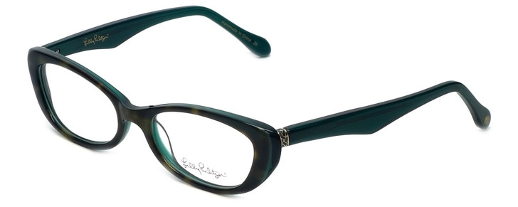 Lilly Pulitzer Designer Eyeglasses Tavi in Tortoise 49mm :: Custom Left & Right Lens