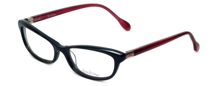 Lilly Pulitzer Designer Eyeglasses Adelson in Black 53mm :: Rx Single Vision