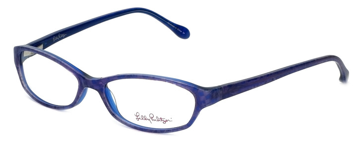 Lilly Pulitzer Designer Eyeglasses Annie in Purple  52mm :: Progressive