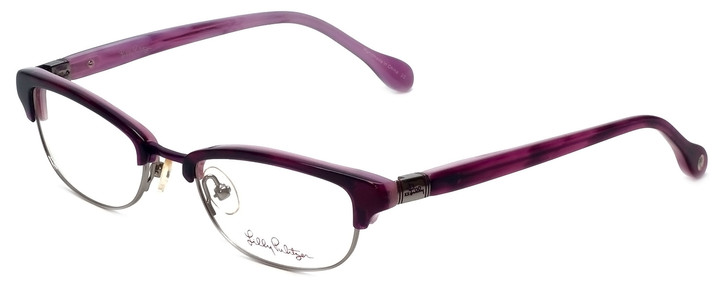 Lilly Pulitzer Designer Eyeglasses Franco in Plum 49mm :: Progressive