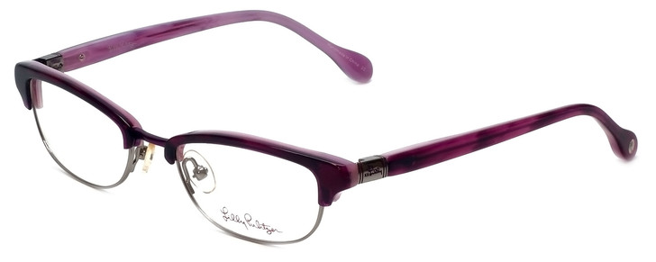 Lilly Pulitzer Designer Eyeglasses Franco in Plum 49mm :: Rx Bi-Focal