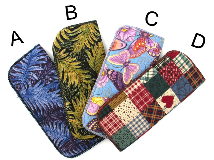 Women Half Slip Soft Eyeglass Case