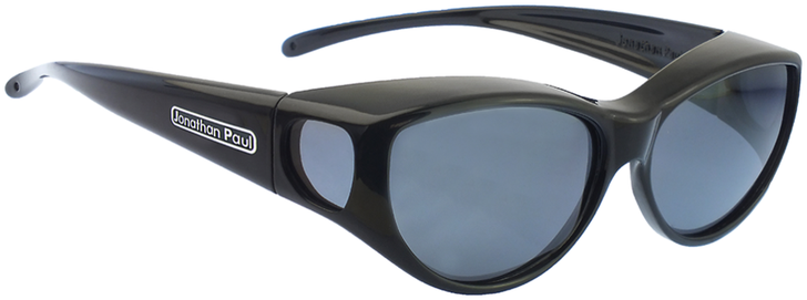 Jonathan Paul Polarized Fitover Sunglasses 135x41mm Ikara Midnite-Oil Black Gray
