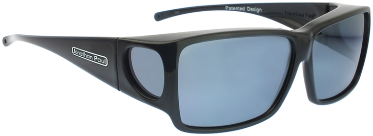 Jonathan Paul Fitovers Large Orion Midnite-Oil Black &Polarized Smoke Gray ON001