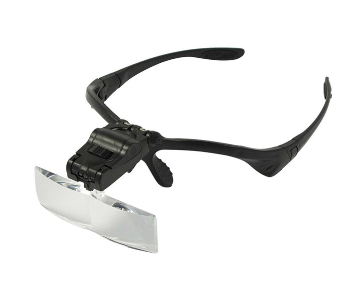 SE MH1051LC Illuminated Interchangeable Magnification Head Magnifier